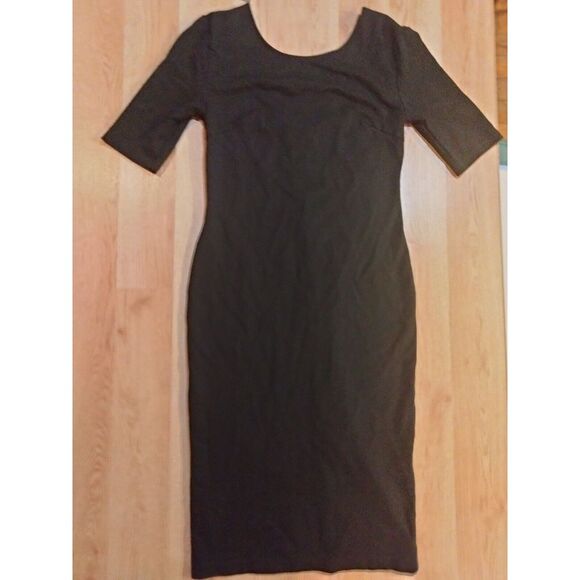 Vijo Couture Women's 3/4‎ Sleeve Black Dress Size Medium - Picture 1 of 6